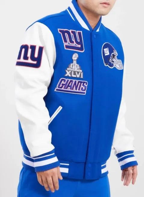 New York Giants Standard Letterman Jacket