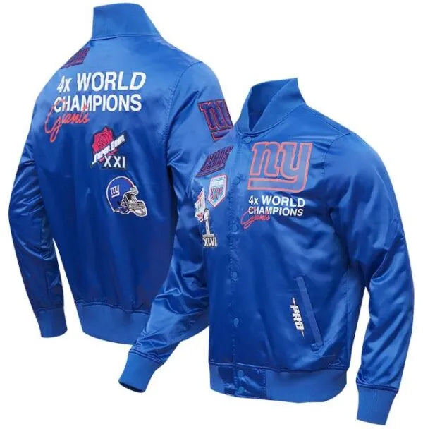 New York Giants Super Bowl Championship Jacket