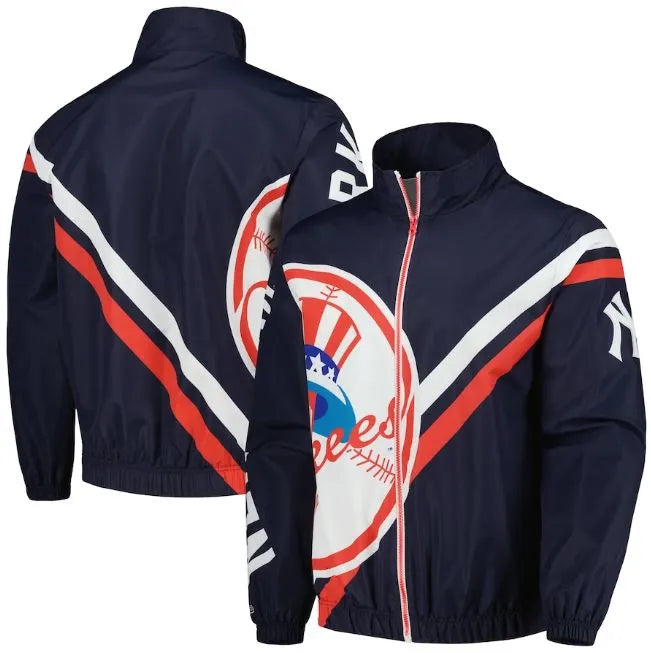 New York Yankees Blue Full Zip Jacket