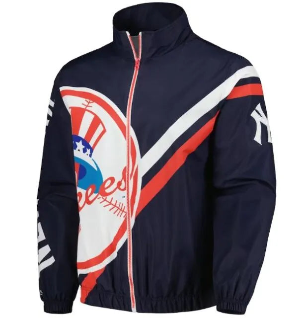New York Yankees Blue Full Zip Jacket