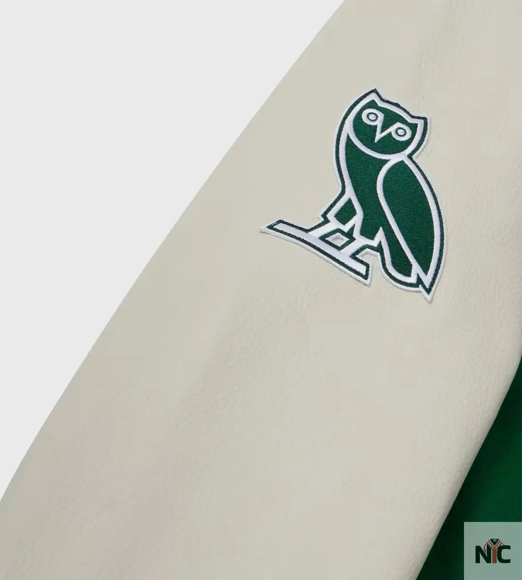 OVO x NFL New York Jets Varsity Jacket Clanton Jacket