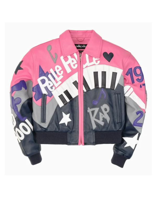 Pelle Pelle Women’s 50 Years Of Hip Hop Leather Jacket