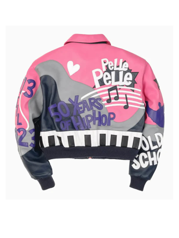 Pelle Pelle Women’s 50 Years Of Hip Hop Leather Jacket