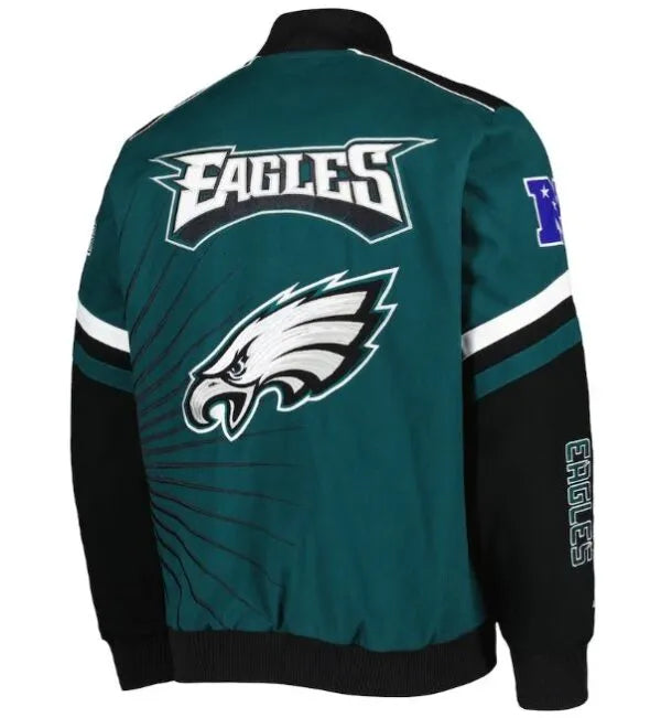 Philadelphia Eagles Full Snap Jacket