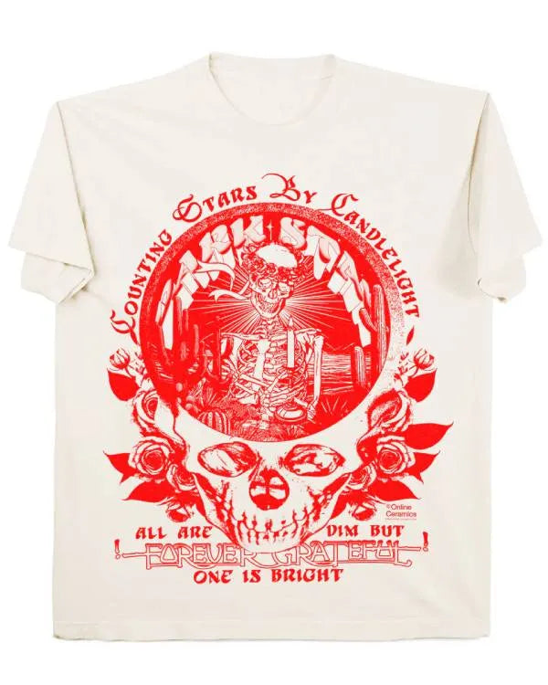 Platonic Seth Rogen White Graphic T-shirt