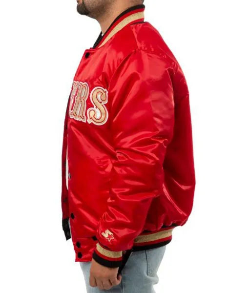 Red and Black San Francisco 49ers Jacket