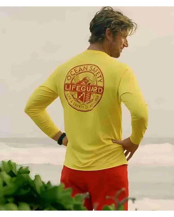 Rescue HI Surf Ocean Safety Lifeguard Yellow T-Shirt