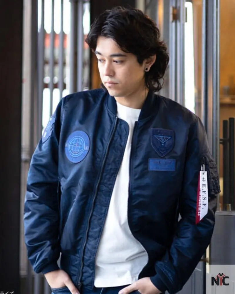 STRICT-G x ALPHA E.F.S.F. Camo Light MA-1 Jacket Clanton Jacket