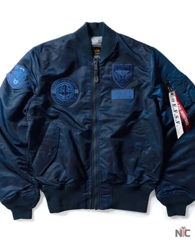 STRICT-G x ALPHA E.F.S.F. Camo Light MA-1 Jacket Clanton Jacket