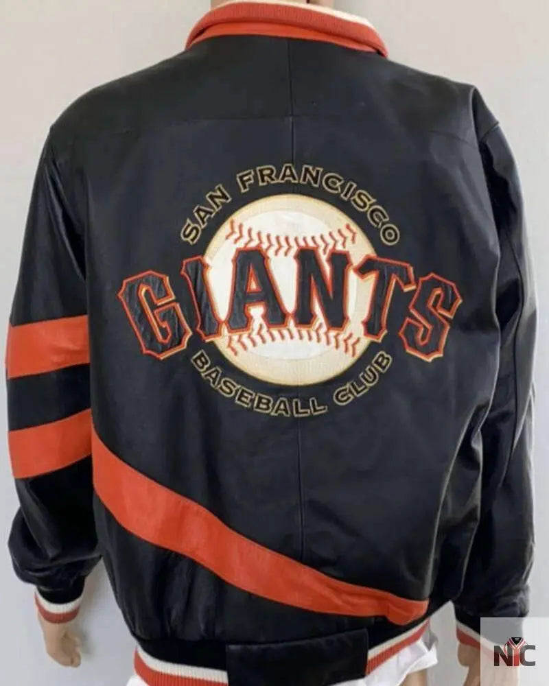San Francisco Giants Baseball Club Leather Jacket Clanton Jacket