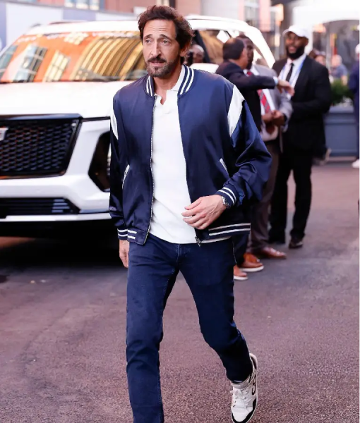 Adrien Brody 2025 US Open Tennis Championships Jacket USA Jackets