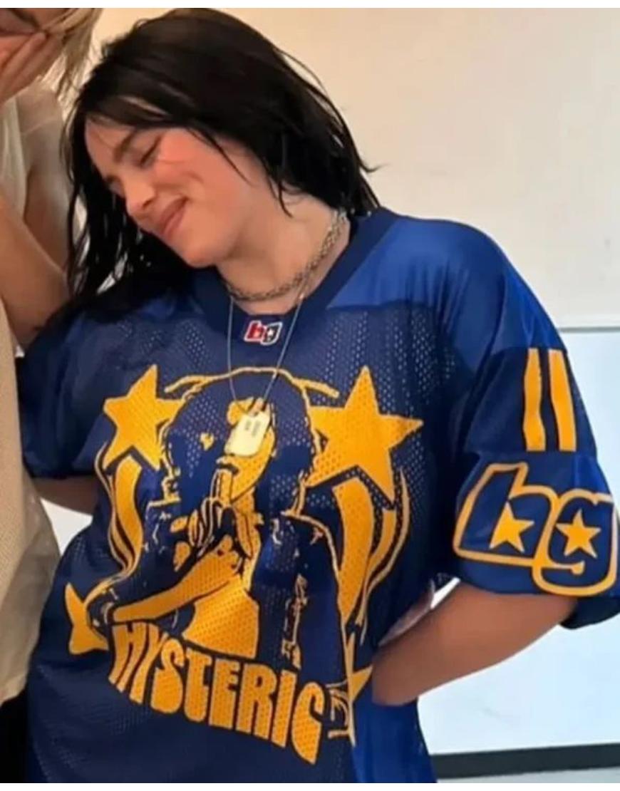 Billie Eilish Hit Me Hard and Soft Tour Tokyo Jersey Clanton Jacket