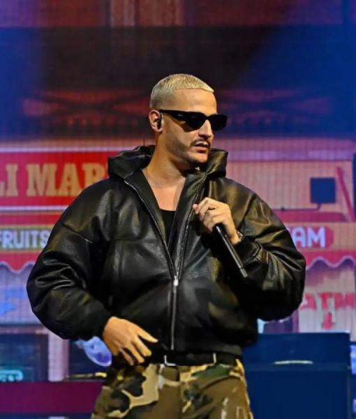 DJ Snake 2025 MTV Video Music Awards Black Leather Jacket USA Jackets