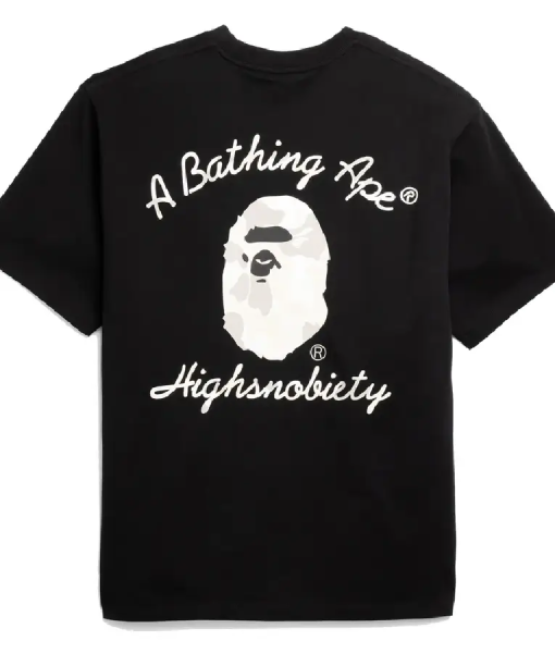 BAPE X Highsnobiety Multi Logo Relaxed Fit Tee USA Jackets