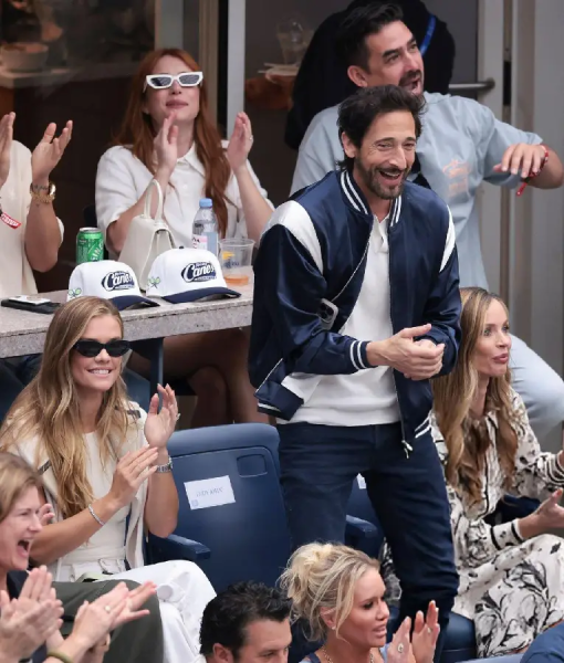 Adrien Brody 2025 US Open Tennis Championships Jacket USA Jackets
