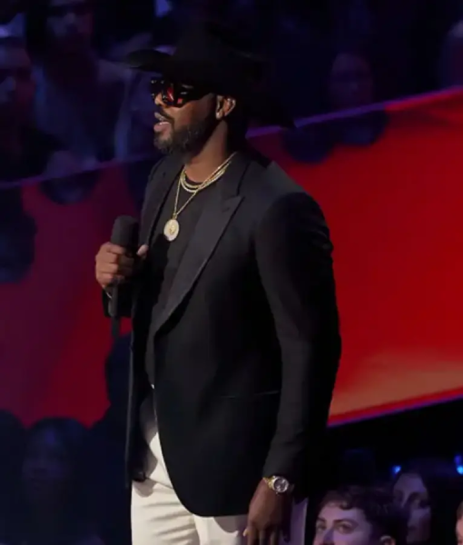 Jon Jones 2025 MTV Video Music Awards Black Blazer USA Jackets