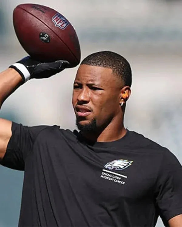 Saquon Barkley Eagles 2025 Crucial Catch T-Shirt