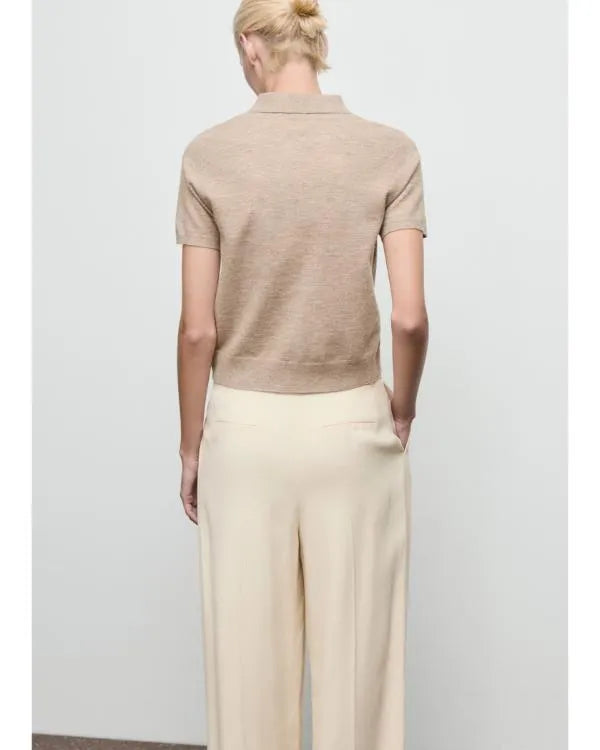 Saturday Night Live S51 Sarah Sherman Beige Argyle Sweater