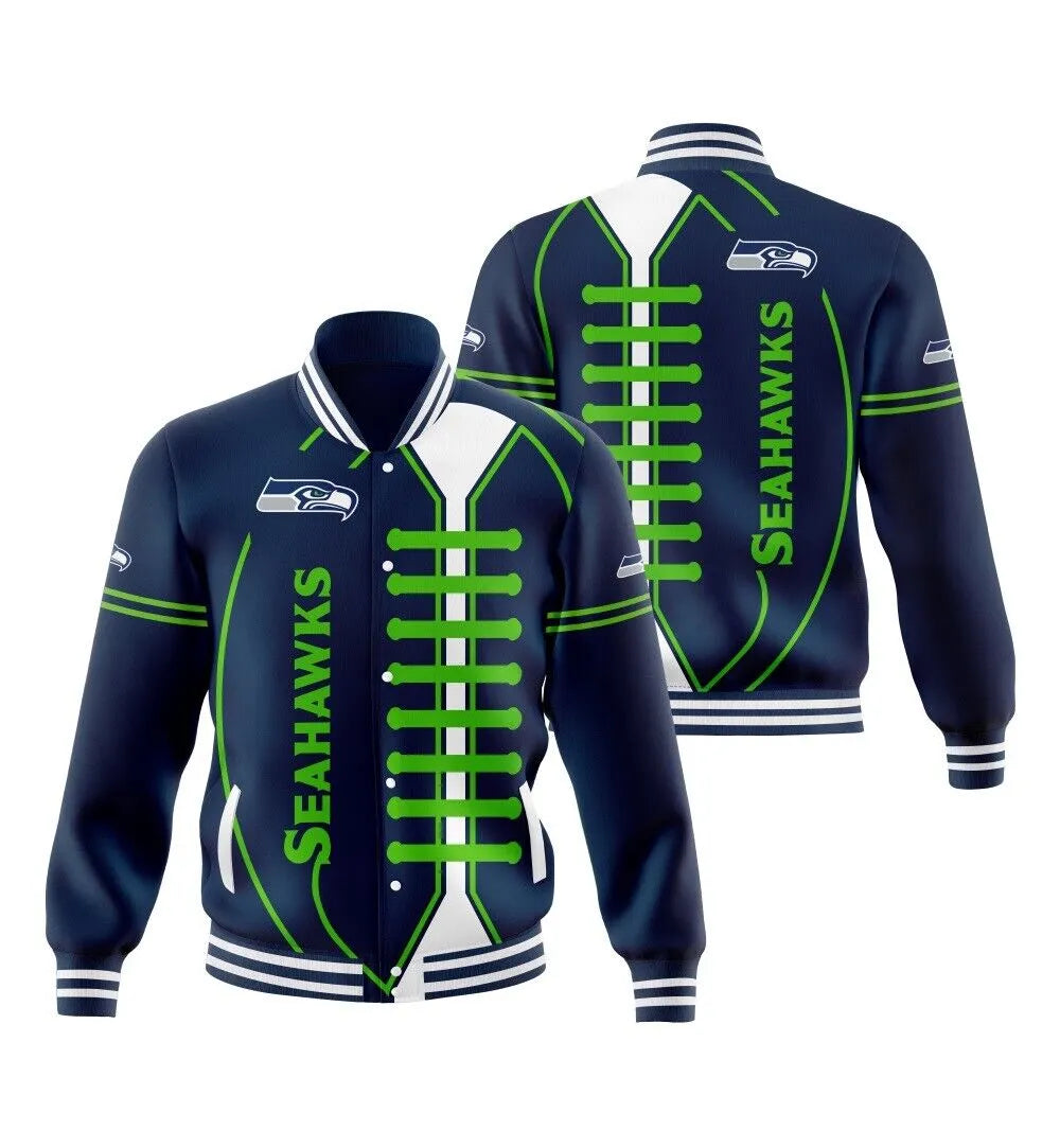 Seattle Seahawks Blue Jacket