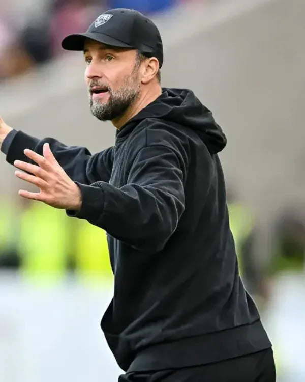 Sebastian Hoeneß Bundesliga 2025 Black Hoodie