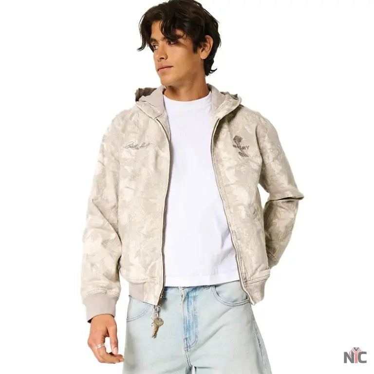 Shelby Graphic Zip-Up Hoodie Clanton Jacket