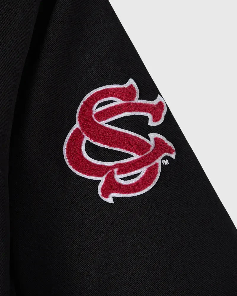 South Carolina Gamecocks Varsity Jacket Clanton Jacket