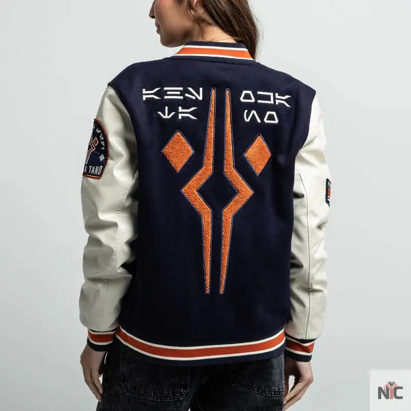 Star Wars Ahsoka Tano Varsity Jacket Clanton Jacket