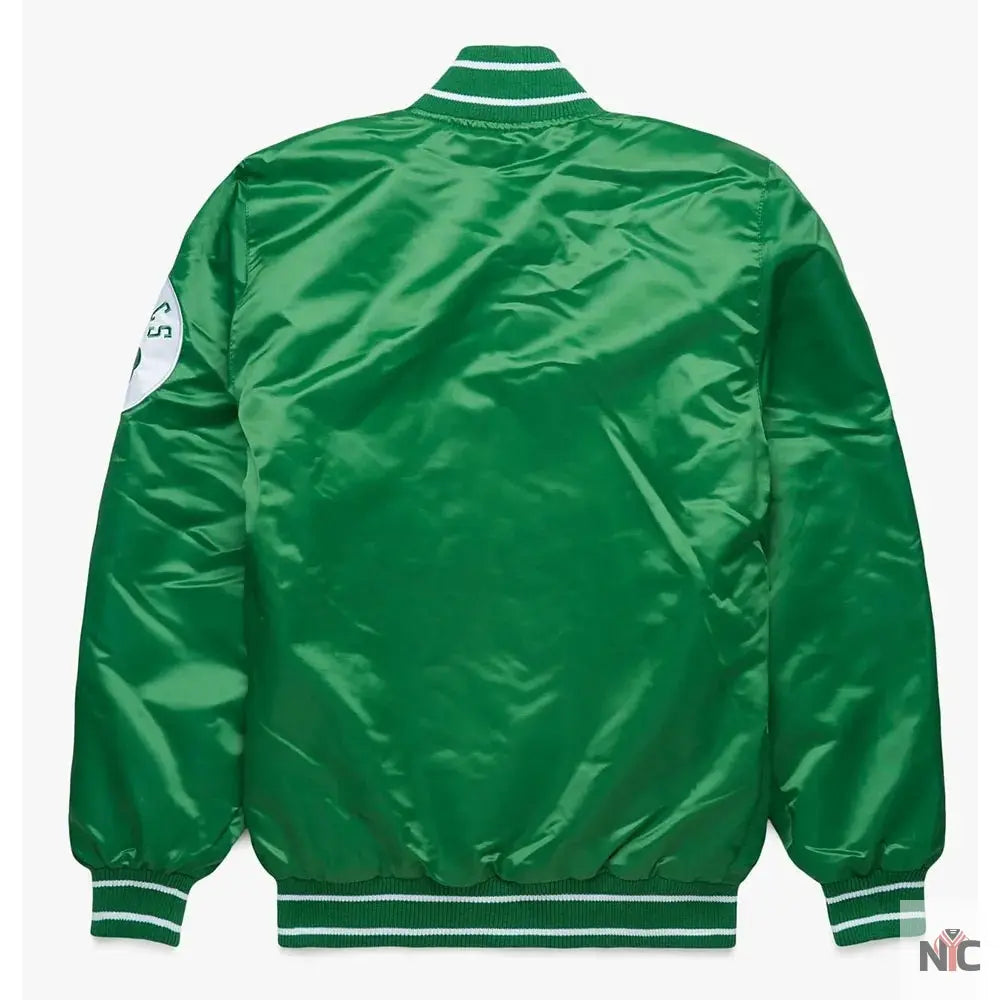 Starter Boston Celtics Green Satin Jacket Clanton Jacket