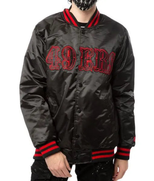 Starter San Francisco 49ers Black Jacket