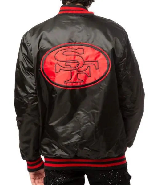 Starter San Francisco 49ers Black Jacket