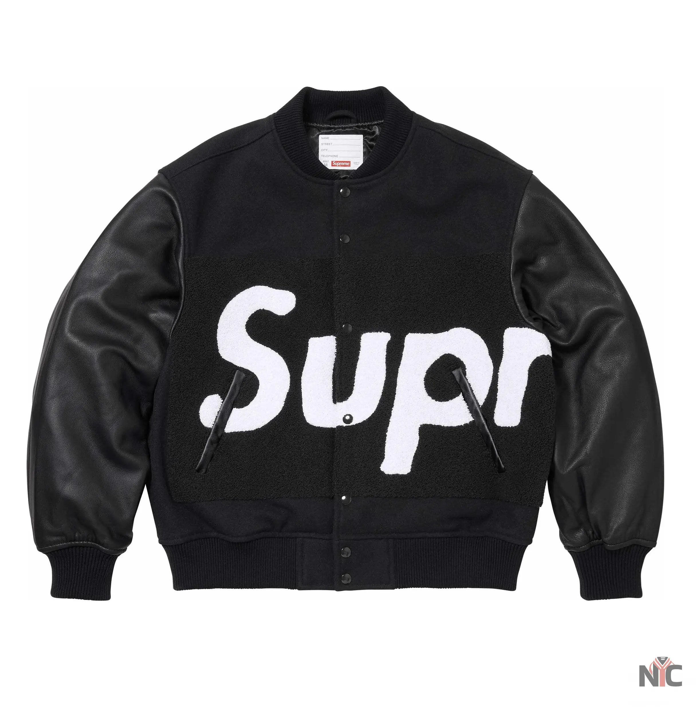 Supreme Chenille Varsity Jacket Clanton Jacket