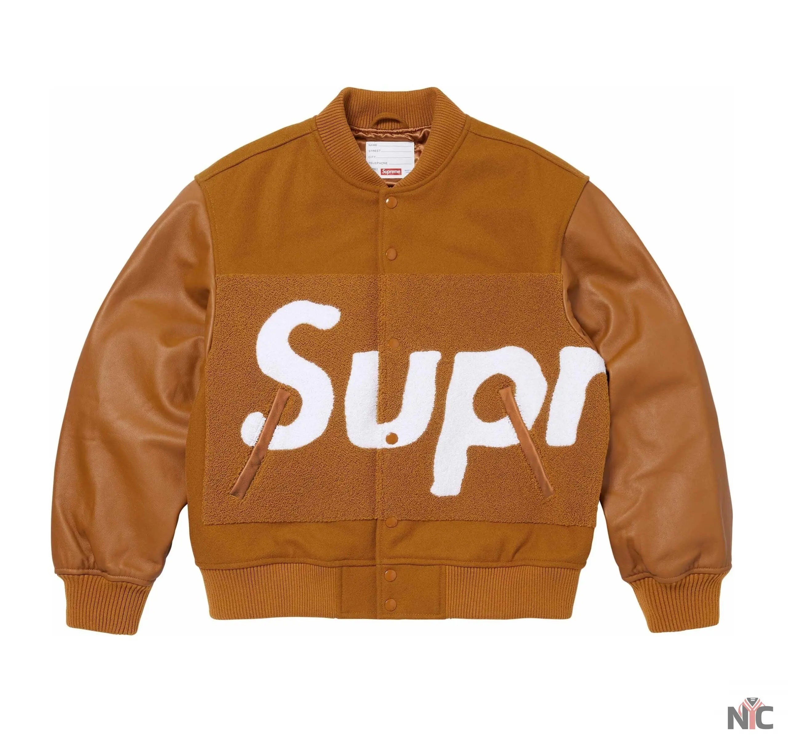 Supreme Chenille Varsity Jacket Clanton Jacket