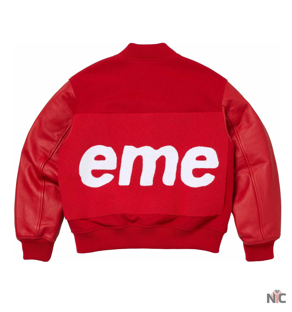 Supreme Chenille Varsity Jacket Clanton Jacket