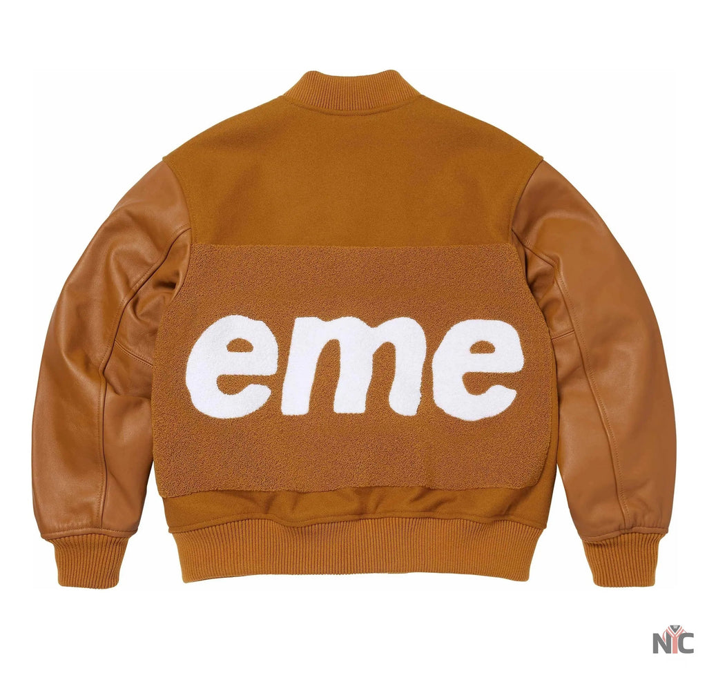 Supreme Chenille Varsity Jacket Clanton Jacket