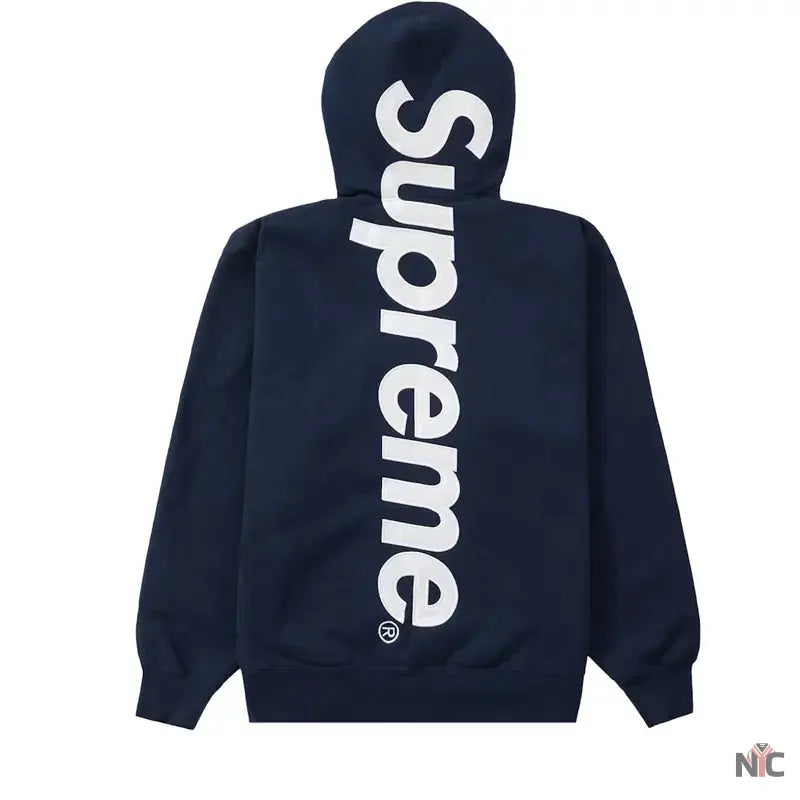 Supreme Satin Applique Hooded Sweatshirt Clanton Jacket