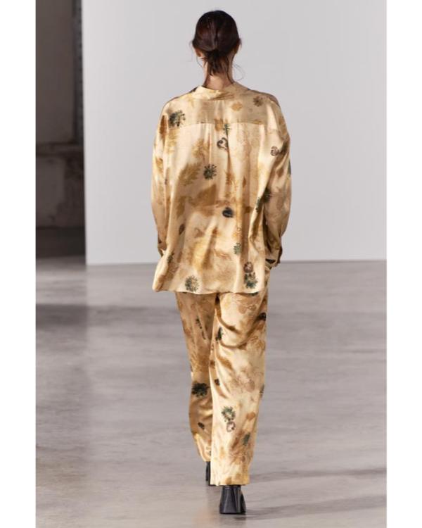 Billion Dollar Playground S01 Yellow Tie Dye Pajamas Set Clanton Jacket