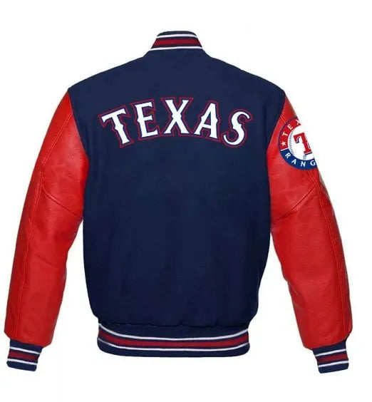 Texas Rangers MLB Varsity Jacket