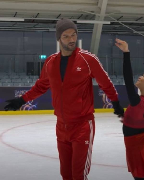 The Thursday Murder Club Tom Ellis Red Tracksuit USA Jackets