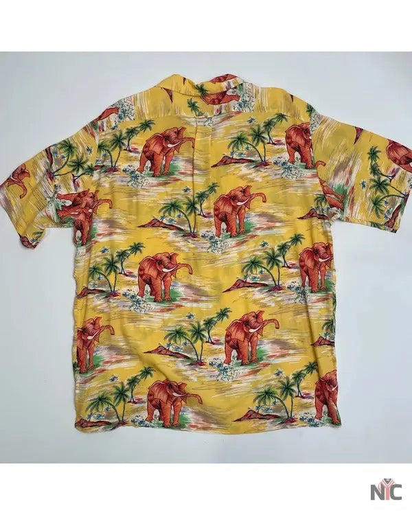 The White Lotus S03 Walton Goggins Elephants Print Shirt Clanton Jacket