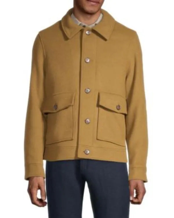 The Voice S28 Revel Day Brown Wool Jacket