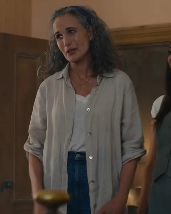 The Way Home Andie Macdowell White Shirt
