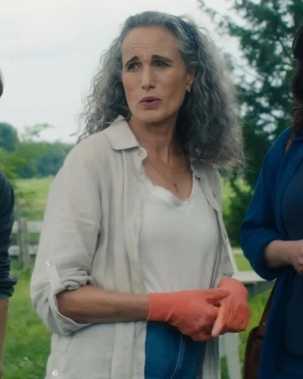 The Way Home Andie Macdowell White Shirt