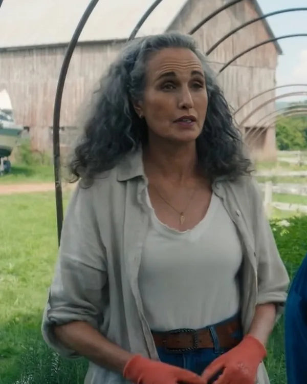 The Way Home Andie Macdowell White Shirt