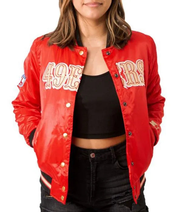 Women San Francisco 49ers Starter Jacket