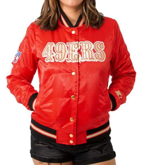 Women San Francisco 49ers Starter Jacket