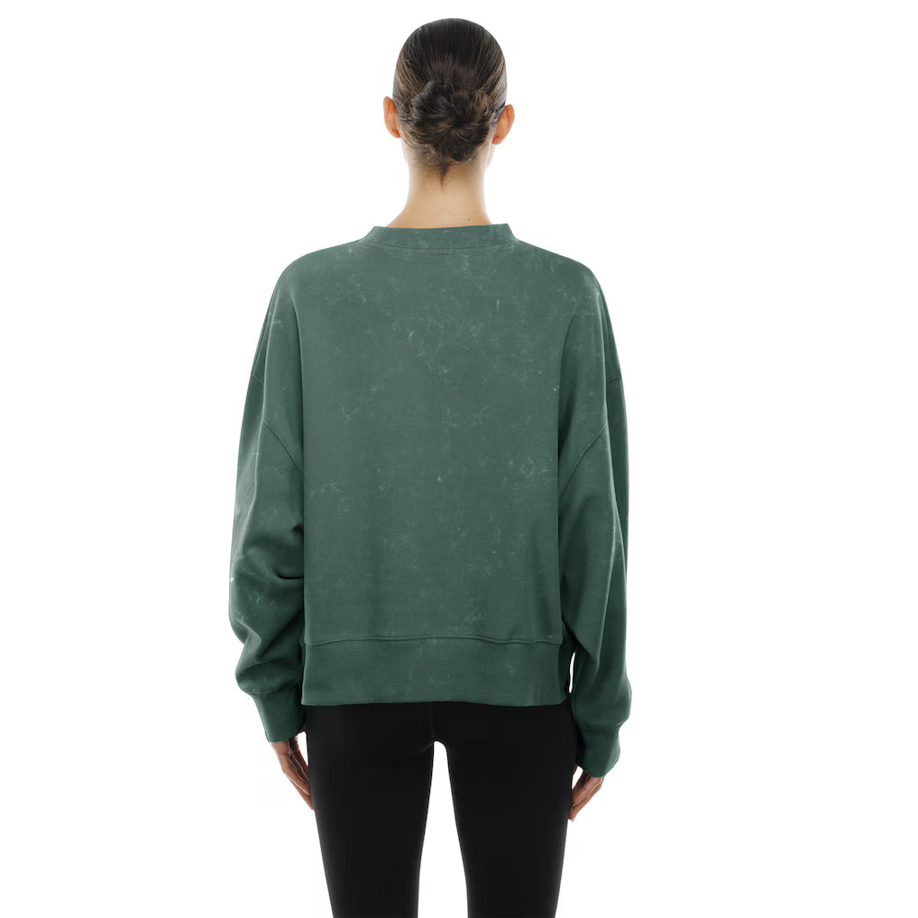 Women’s Boston Red Sox New Era Green 2025 Pullover Sweatshirt Clanton Jacket